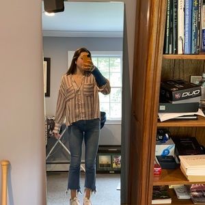 Super cute free people button down